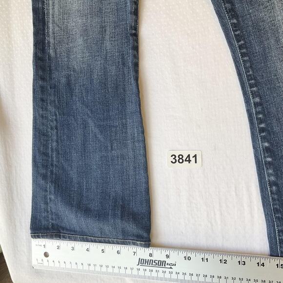 Citizens Of Humanity Women Jeans 27 Blue Denim 29" Inseam Low Rise Boot Cut - Picture 8 of 11